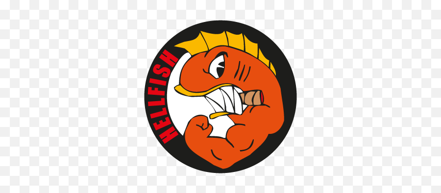 Hellfish Logo Vector Free Download - Hellfish Logo Vector Emoji,Jurassic Park Logo Vector