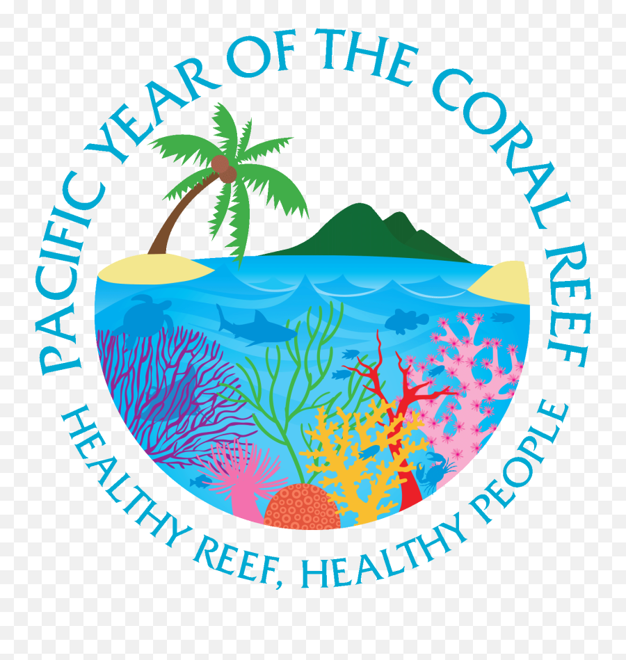 Pacific Year Of The Coral Reef 2018 - Coral Reef Coral Logo Emoji,Coral Logo