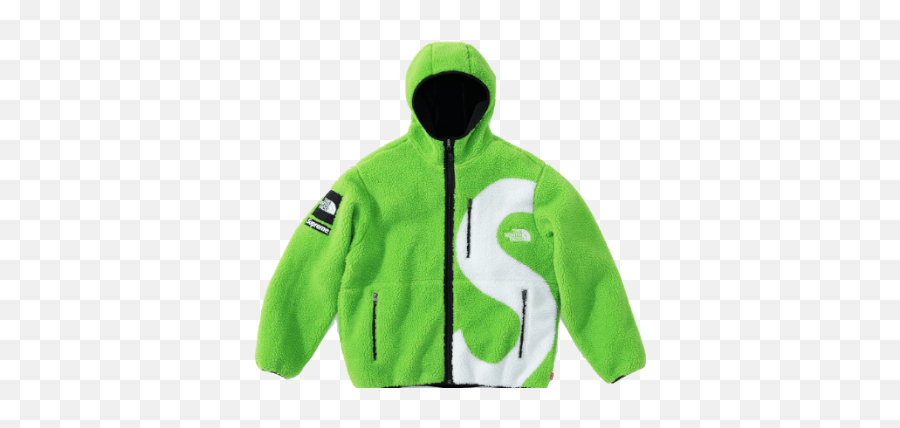 The North Face S Logo Hooded Fleece Jacket Emoji,Supreme S Logo