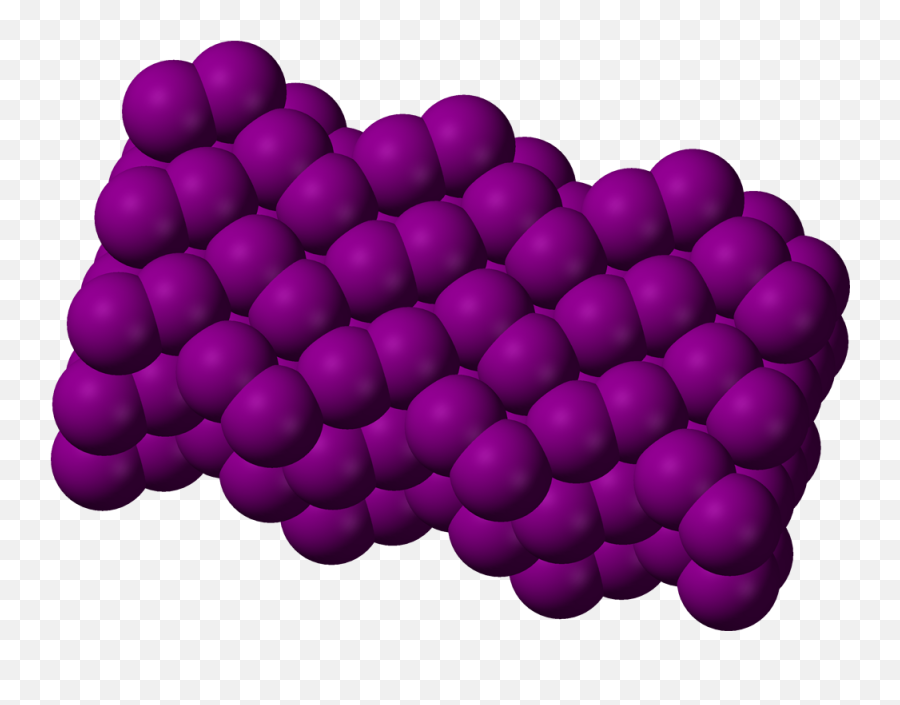Fileiodine - Crystal3dvdwpng Wikibooks Open Books For Solid Iodine Crystal Structure Emoji,Crystal Png