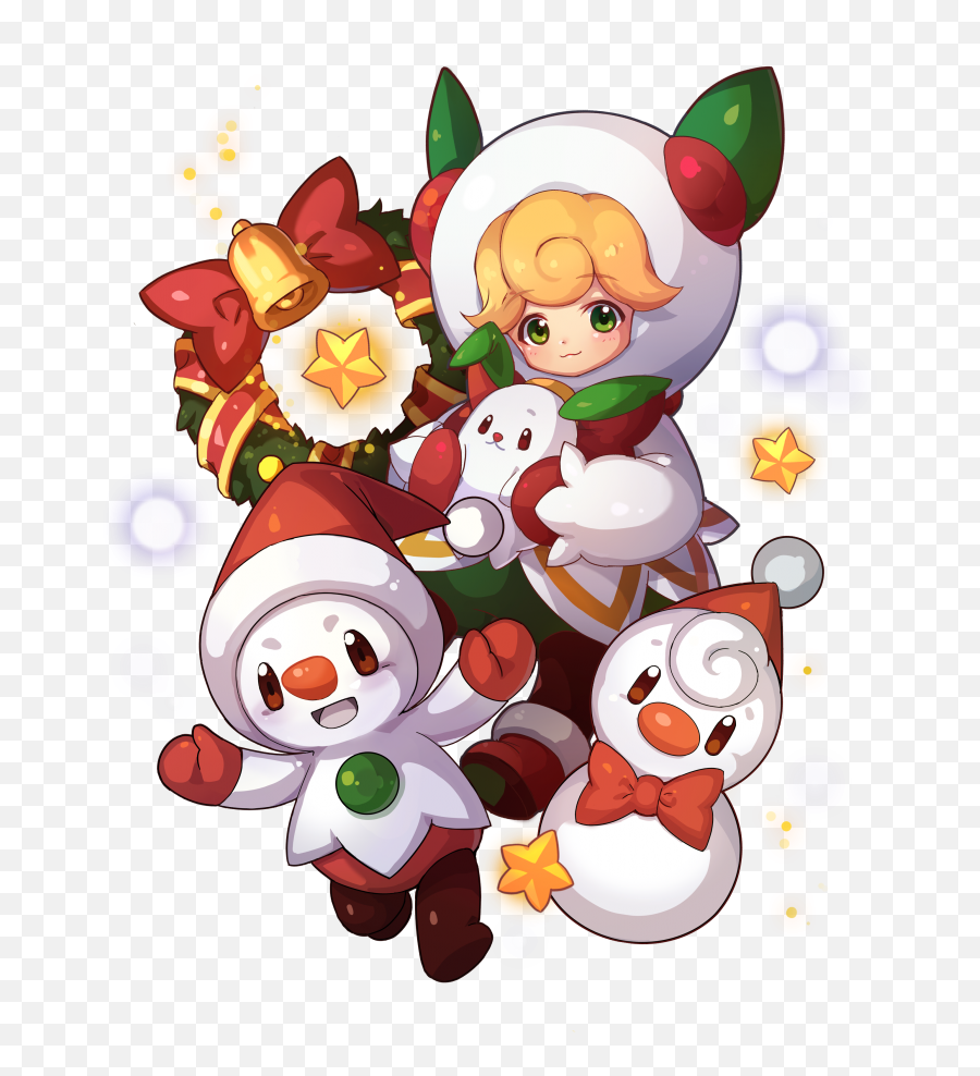 Monster Super League Receives Christmas - Themed Update Gotgame Emoji,Winterwonderland Clipart
