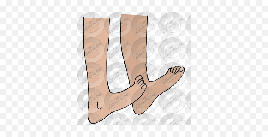 Heel Walking Picture For Classroom Therapy Use - Great For Women Emoji,Walking Clipart