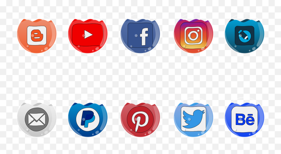 Transparent Background Fb Twitter Instagram Youtube Logo Png Emoji,Twitter Logo Clear Background