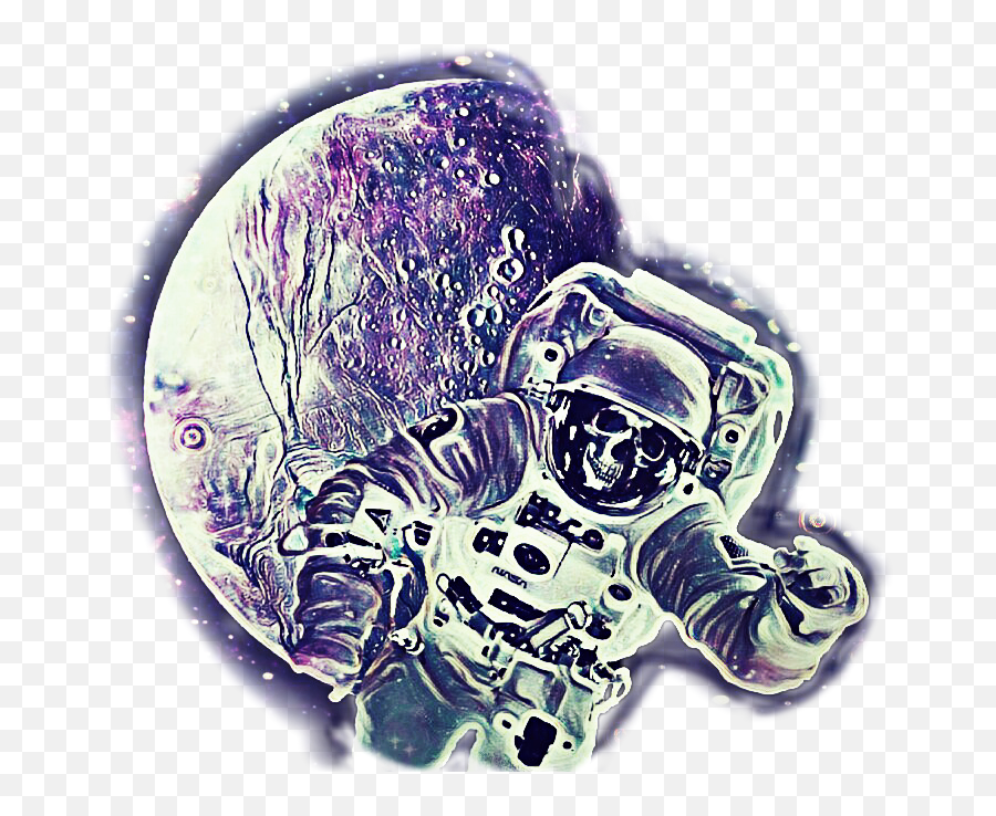 Astronaut Cosmonaut Spaceman Sticker By Jillmharrison Emoji,Astronaut Transparent Background
