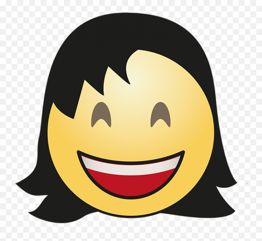 Laughing Girl Emoji Png Transparent Images - Yourpngcom,Laughing Face Emoji Transparent