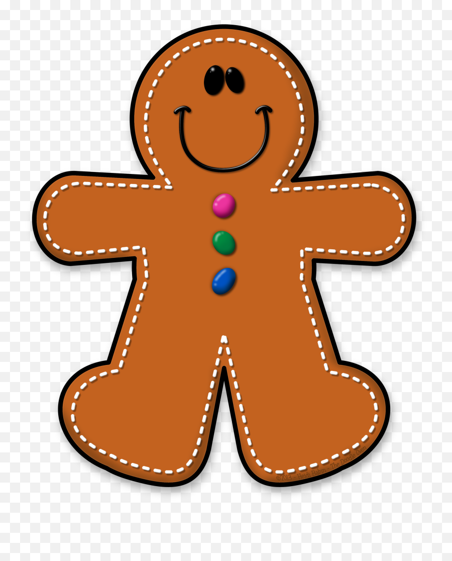 Gingerbread Man Characters Butcher Emoji,Gingerbread Man Clipart