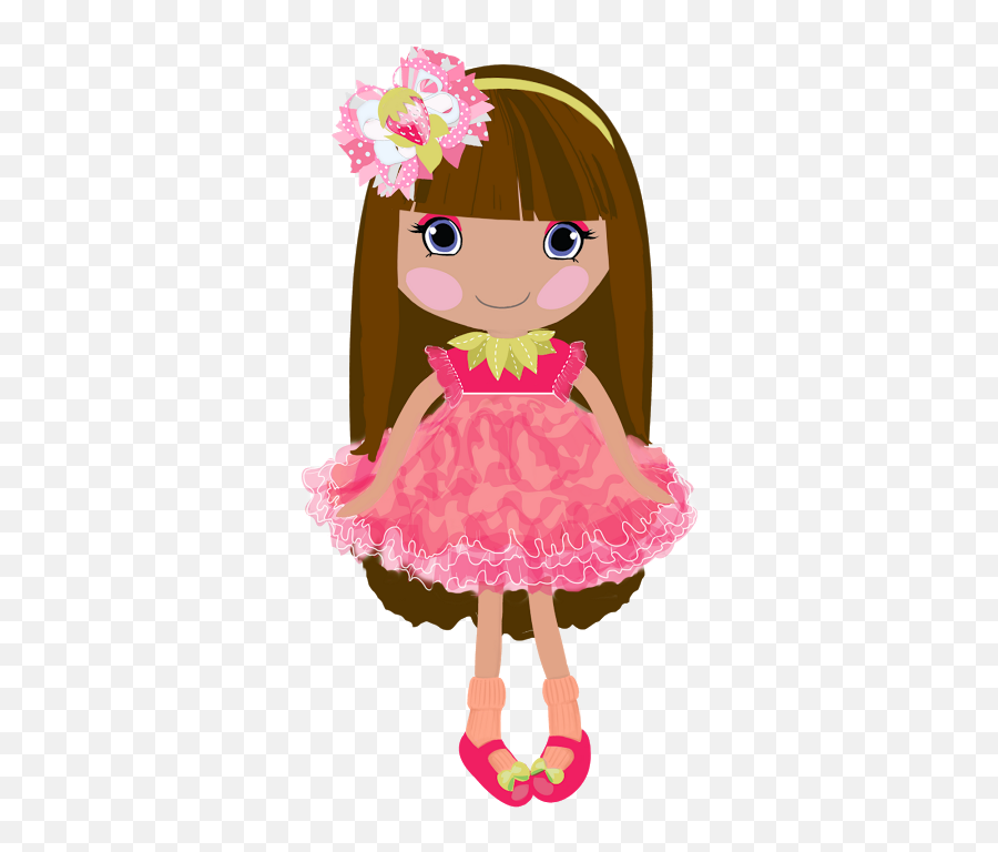 Rag Doll Clipart Transparent Png Image - Beautiful Little Girl Clipart Emoji,Doll Clipart