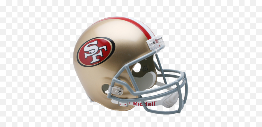 Helmet San Francisco 49ers Helmet Logo Png - 49ers Helmet No Background Emoji,49er Logo