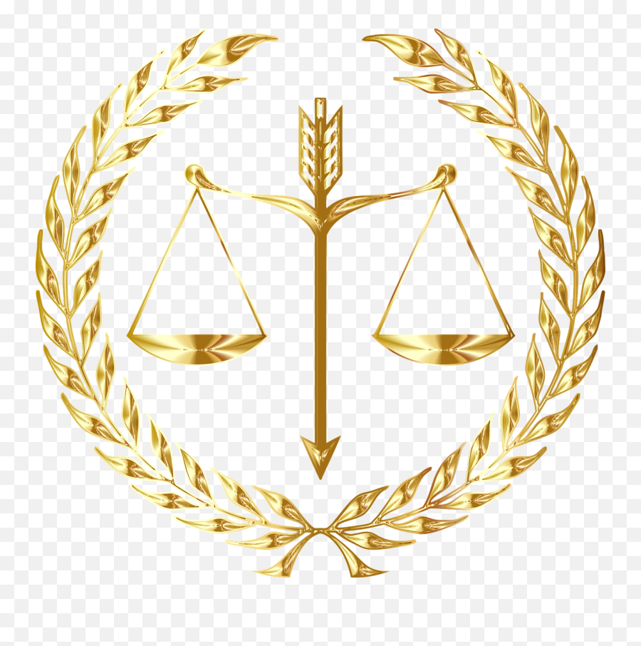 Pixabay Justice Symbol - Gold Law Office Logo Transparent Transparent Justice Logo Png Emoji,Justice Logo