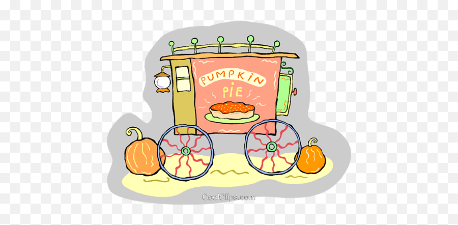 Selling Pumpkin Pies Royalty Free Vector Clip Art - Calabaza Emoji,Pumpkin Pie Clipart