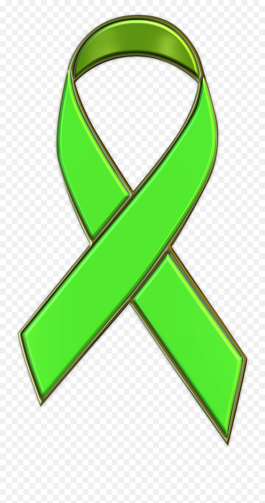 Lime Green Cancer Ribbon - Clipart Best Green Ribbon Emoji,Cancer Ribbon Clipart
