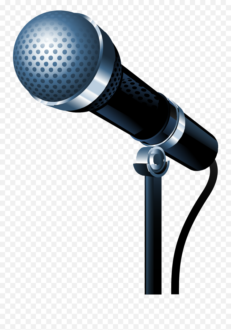 Free Realistic Microphone Png With - Microphone Emoji,Microphone Png