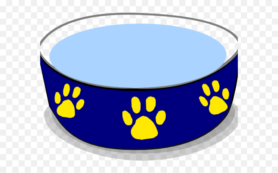 Download Banner Royalty Free Stock Dog - Dog Water Bowl Clipart Emoji,Bowl Clipart