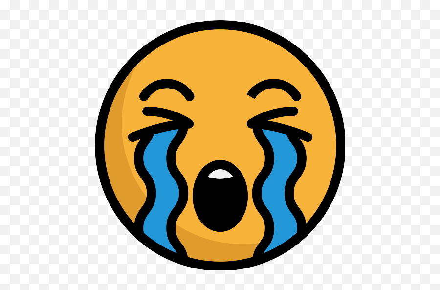 Crying Emoji Vector Svg Icon - Crying Icon,Crying Emoji Png