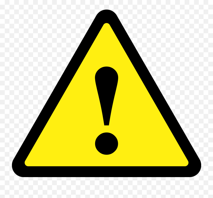Free Yellow Triangle Png Download Free - Warning Sign Emoji,Triangle Png