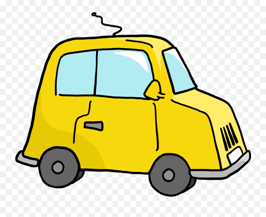 Download Bean People Clipart - Car Clip Art Yellow Png Image Mr Bean Car Clip Art Emoji,People Clipart