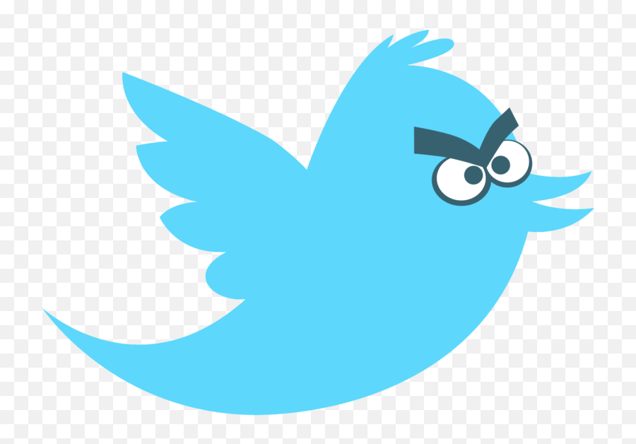 Social Media Warrior - Twitter Angry Birds Superhero Black Twitter Emoji,Twitter Logos