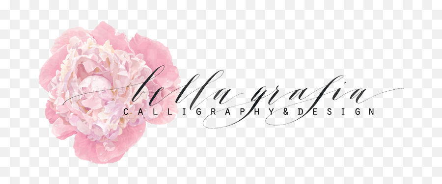 Bella Grafia Calligraphy - Girly Emoji,Calligraphy Logo
