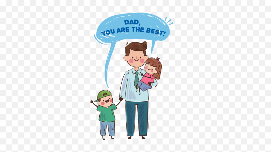Father And Children Png - Cjildren With Fathers Best Emoji,Dad Png