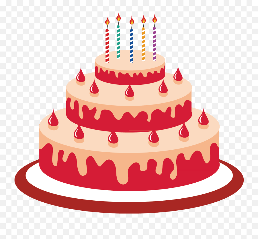 Free Transparent Birthday Cake Png - Transparent Birthday Cake Cartoon Emoji,Cake Transparent
