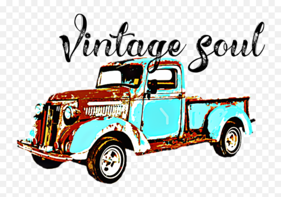 Rusty Pickup Truck Png Clipart - Clipart Vintage Truck Png Emoji,Vintage Truck Clipart