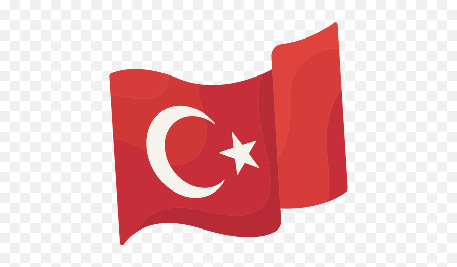 Waving Flag Istanbul Illustration - Transparent Png U0026 Svg Flag Of Turkey Emoji,Waving Flag Png