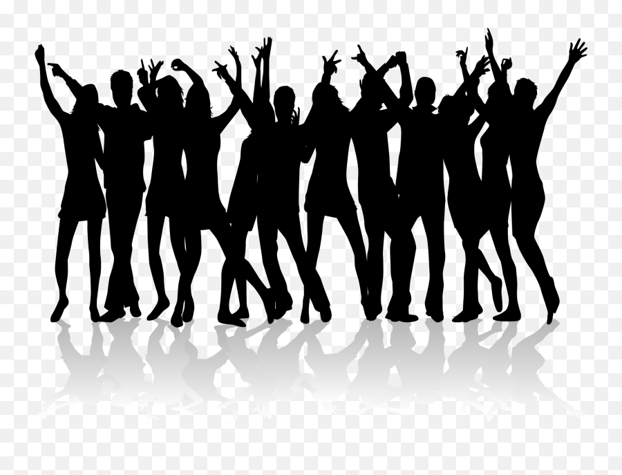 Dance Clip Art Dancing Silhouette Png Download 34222884 Free - Transparent Background Dancing Silhouette Png Emoji,Dancing Clipart