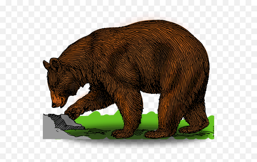 Bear Clipart - Free Clip Art Bear Emoji,Grizzly Bear Clipart