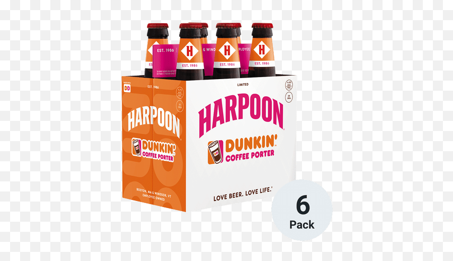 Harpoon Dunkinu0027 Coffee Porter - Language Emoji,Dunkin Logo