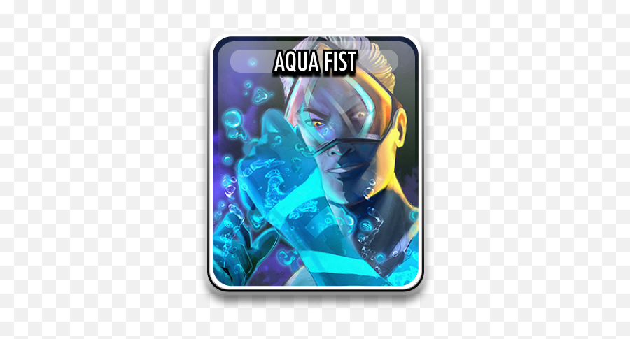 Aqua Fist - Black Box Vr Emoji,Black Fist Png