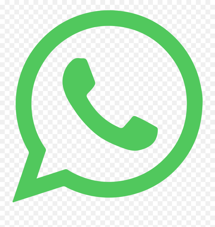 Whatsapp Logo Speech Bubble Transparent Png - Stickpng Emoji,Green Phone Logo