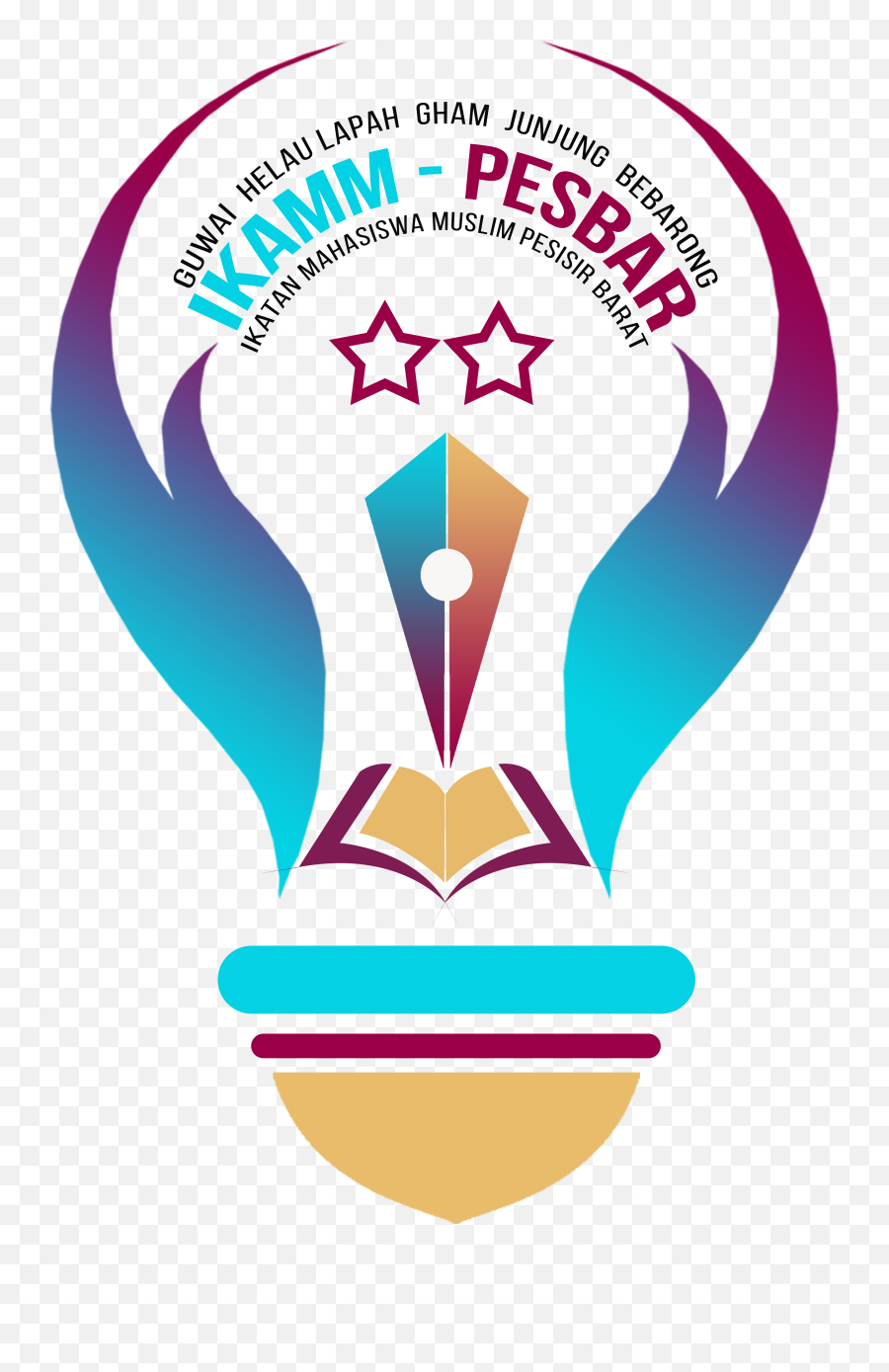 Ikatan Mahasiswa Muslim Pesisir Barat Logo For Media Emoji,Pes Logo