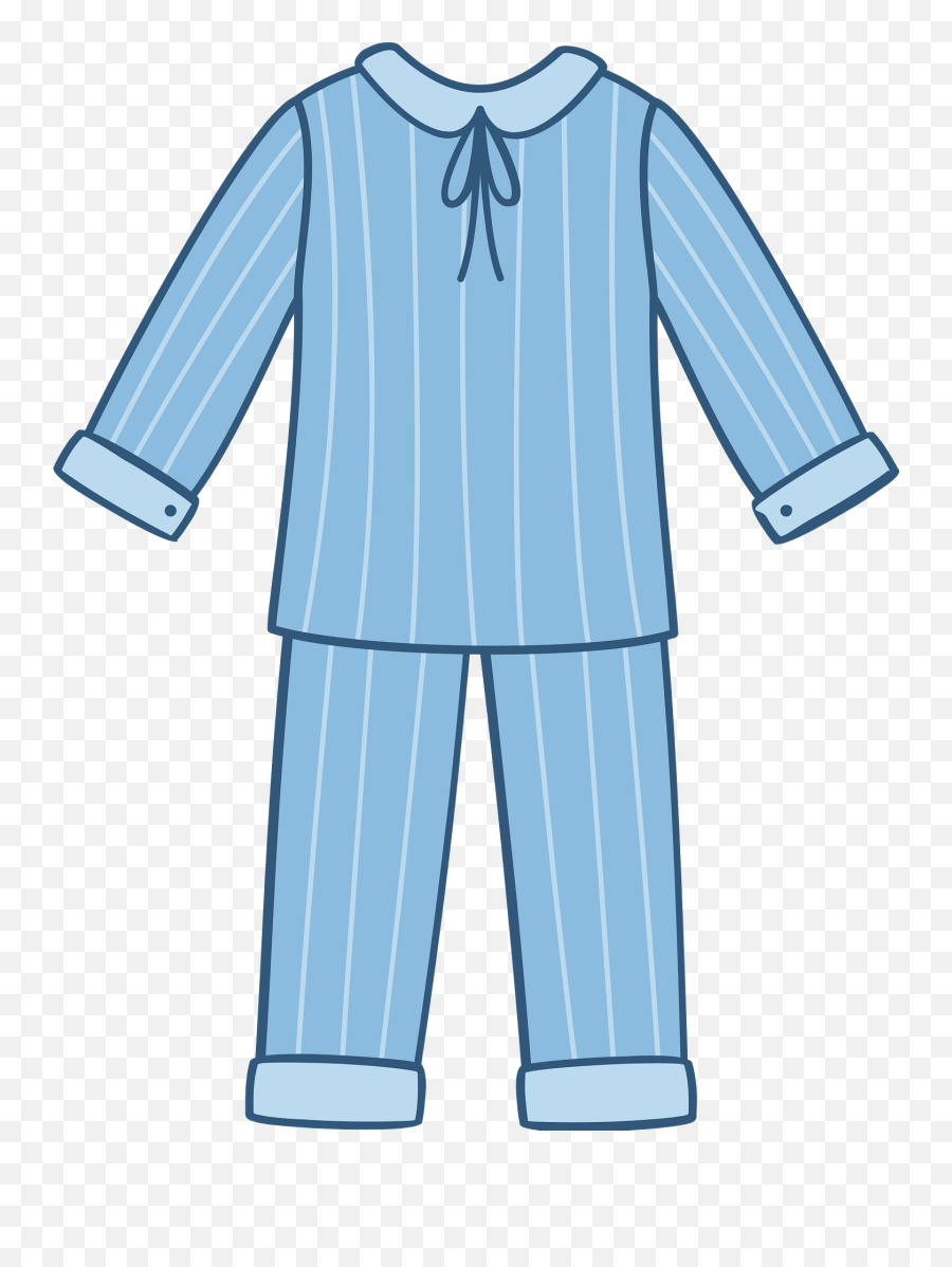 Pajamas Clipart - Long Sleeve Emoji,Pajamas Clipart