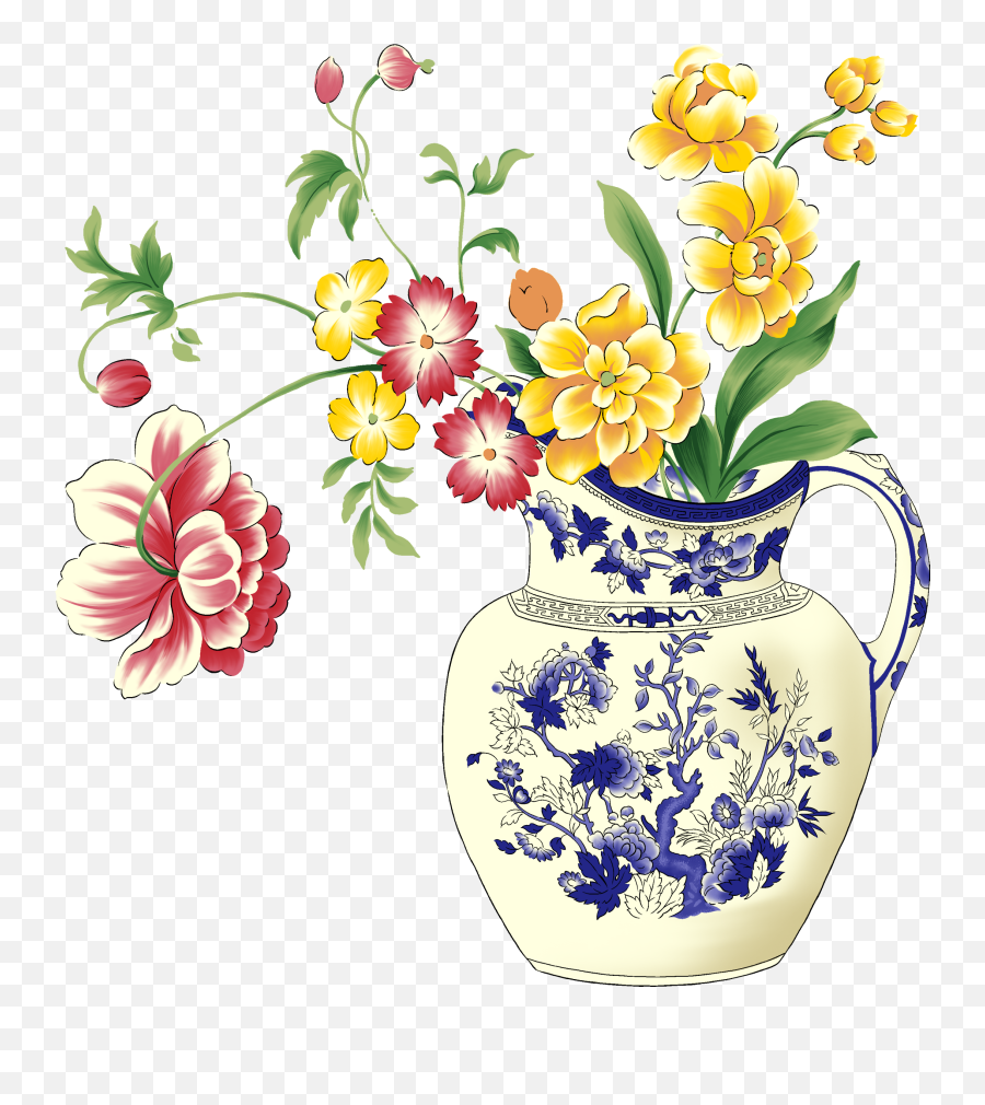 Vase Png Resolution2165x2335 Transparent Png Image - Imgspng Emoji,Vase Of Flowers Clipart