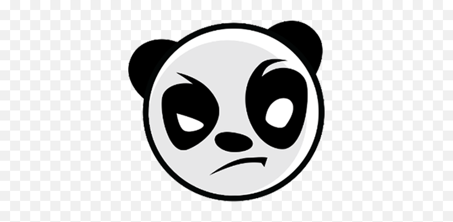 Uptown Panda - Dot Emoji,Panda Logo