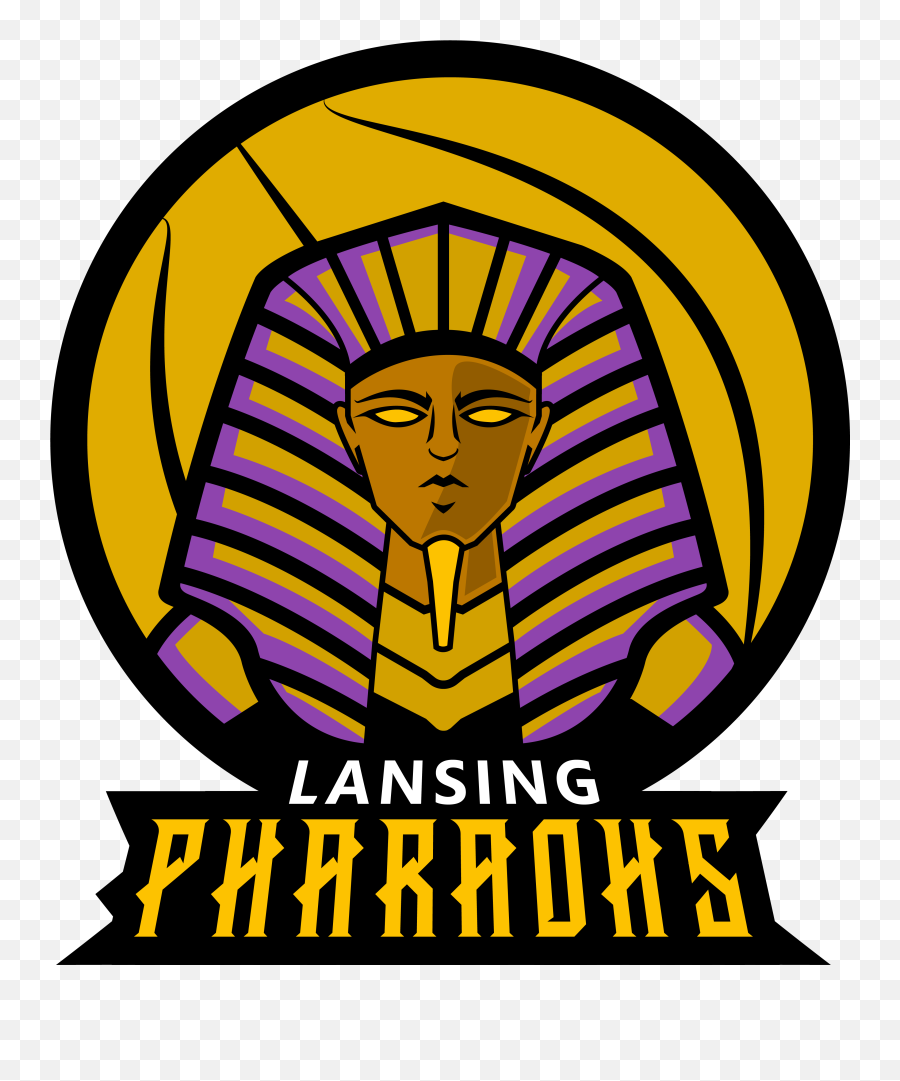 Lansing Pharaohs Emoji,Pharaoh Logo