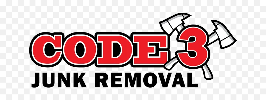 Trampoline Tear Down Mesa - Code 3 Junk Removal Emoji,Code Red Logo