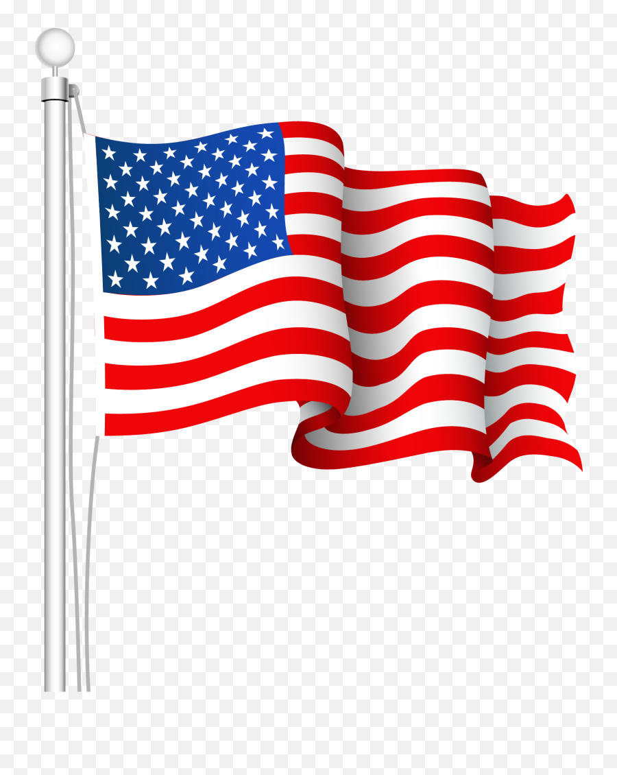 America Clip Art - Clip Art American Flag Transparent Background Emoji,America Clipart