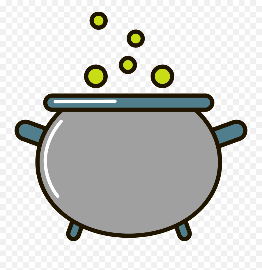 Cauldron Clipart - Dot Emoji,Cauldron Clipart