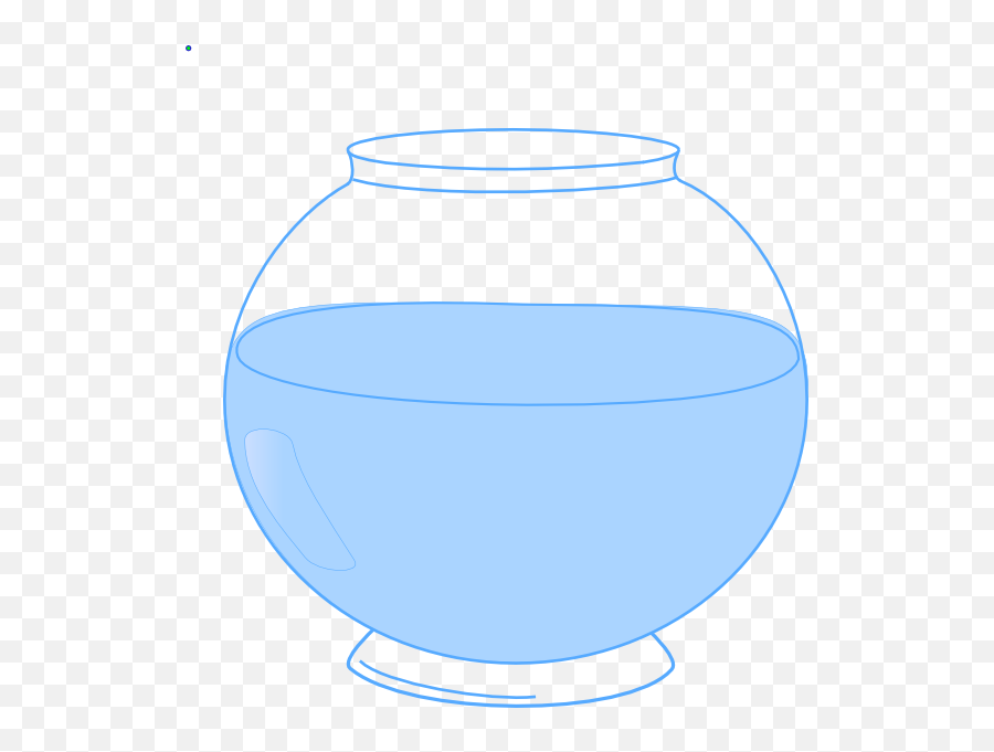 Library Of Svg Free Of A Fish Bowl Png - Transparent Background Fish Bowl Clipart Emoji,Bowl Clipart