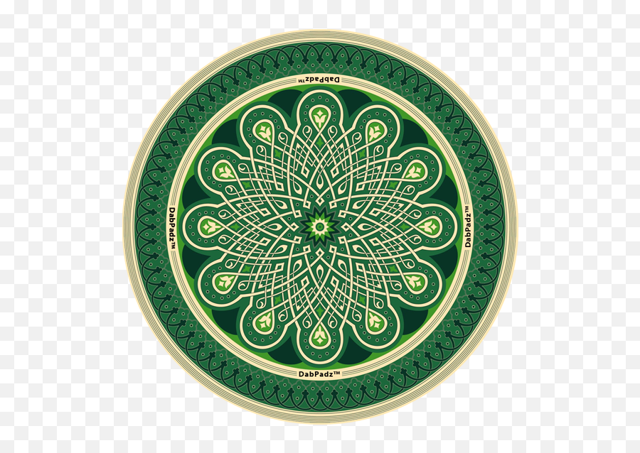 Green Mandala Dabpadz - Susan Spa Resort Emoji,Mandala Png