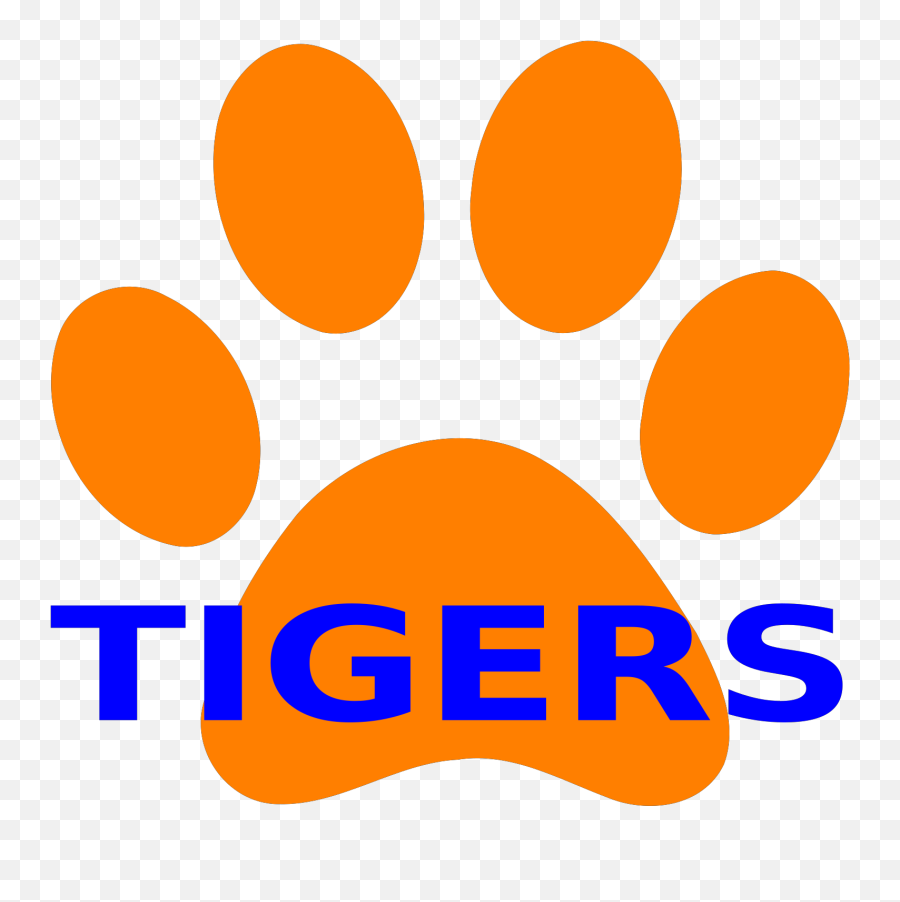 Clemson Tiger Paw Best Free Image - Easy Drawings Of Tiger Paws Emoji,Clemson Tigers Logo