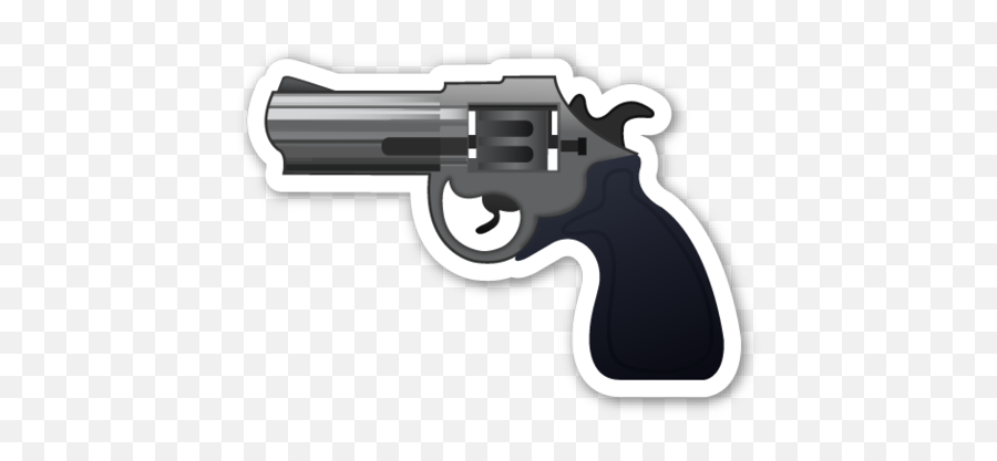 Pistol - Gun Emoji Png,Gun Emoji Png