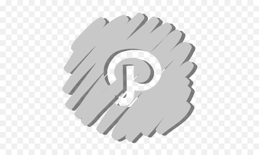 Pinterest Distorted Icon - Transparent Png U0026 Svg Vector File Icon Emoji,Pinterest Logo