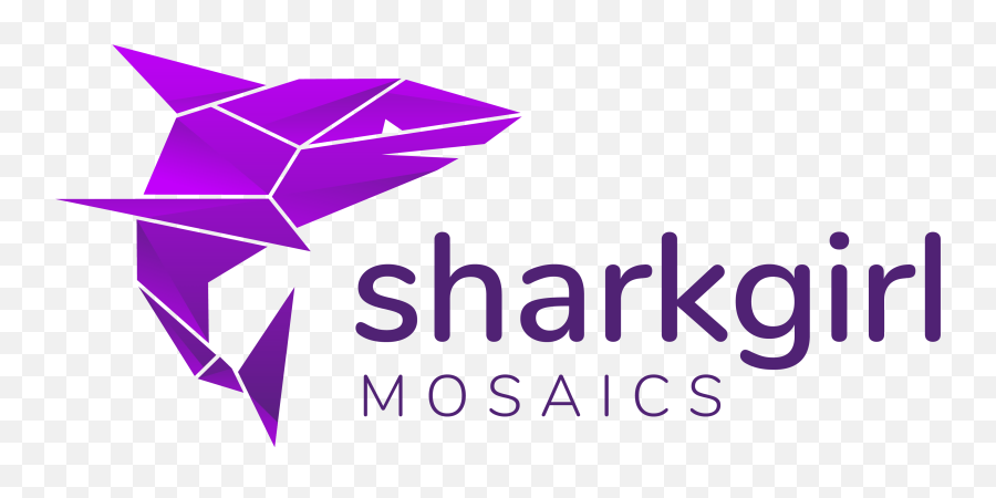 Home - Shark Girl Mosaics Language Emoji,Girl Logo