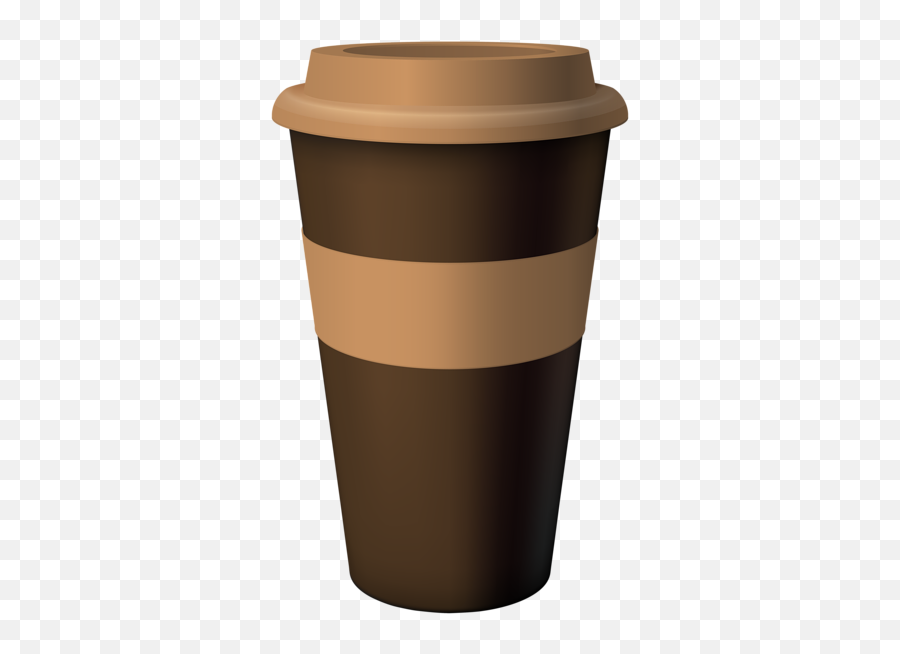Brown Hot Coffee Cup Png Clipart Image Makanan Dan Minuman - Cup Hot Coffee Png Emoji,Cup Of Coffee Clipart