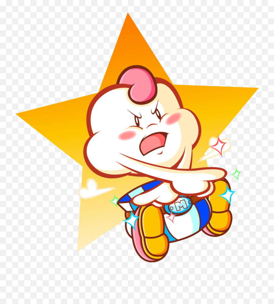 Super Mario Rpg Mallow Fanart Clipart - Super Mario Mallow Emoji,Super Mario Rpg Logo
