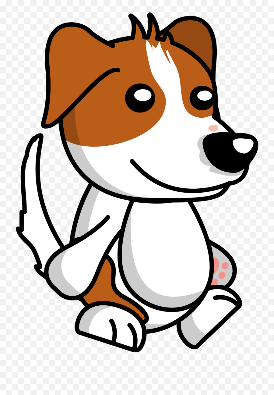 Jack Russell Terrier Clipart - Jack Russell Terrier Clipart Emoji,Boston Terrier Clipart