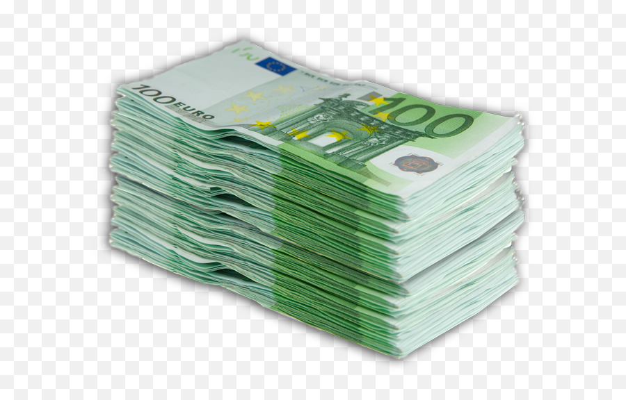 Money Euro Gold Banknote United States Dollar - Stack Of Emoji,Money Stack Png
