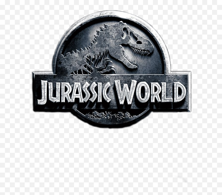 Jurassic World Sticker By Gabriel Emoji,Jurassic World Logo Black And White